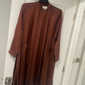 Duster, bought at Nordstrom rack! Great staple piece for work!
